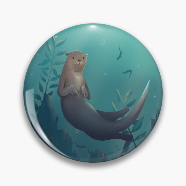 Item preview, Swimming with Otters designed and sold by KimbyCo.