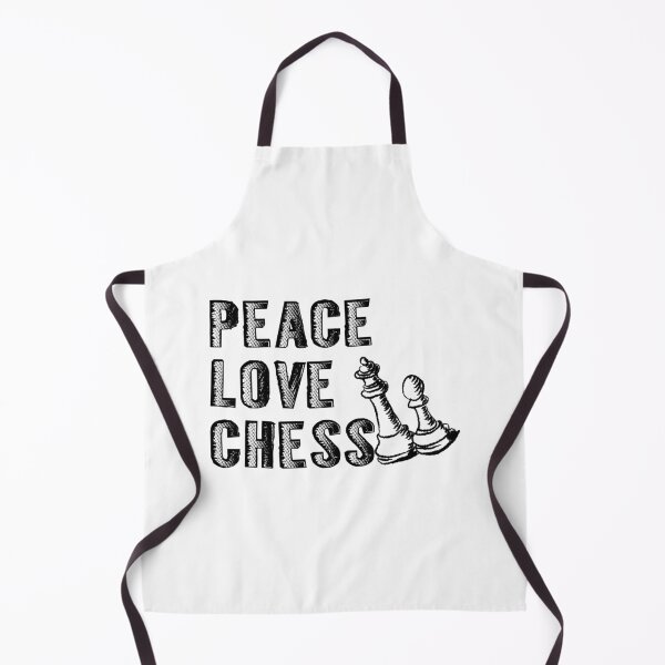 Item preview, Peace, Love, Chess designed and sold by SmartStyle.