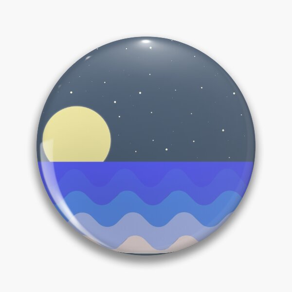 Item preview, Moonlit Ocean designed and sold by Himanshi Agarwal.