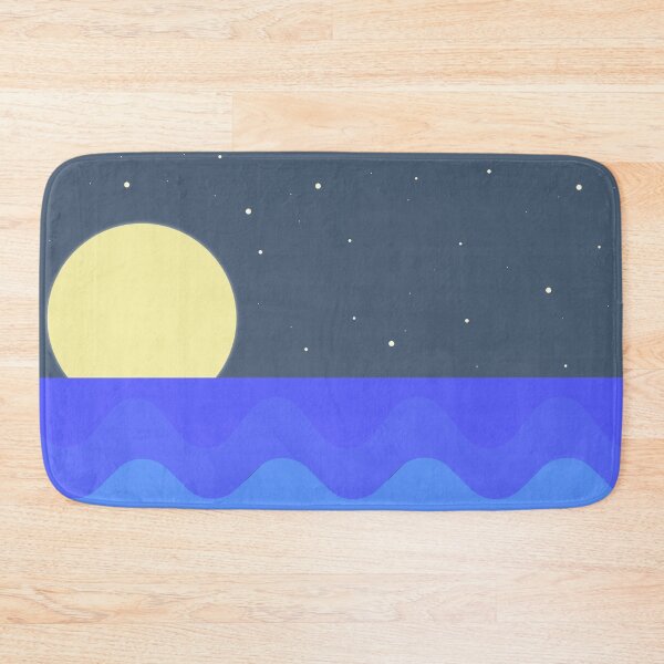 Item preview, Moonlit Ocean designed and sold by Himanshi Agarwal.