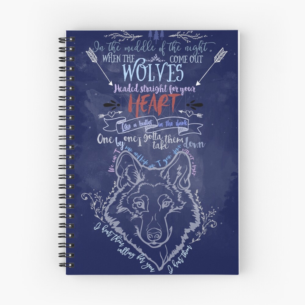 Item preview, Spiral Notebook designed and sold by selinala.