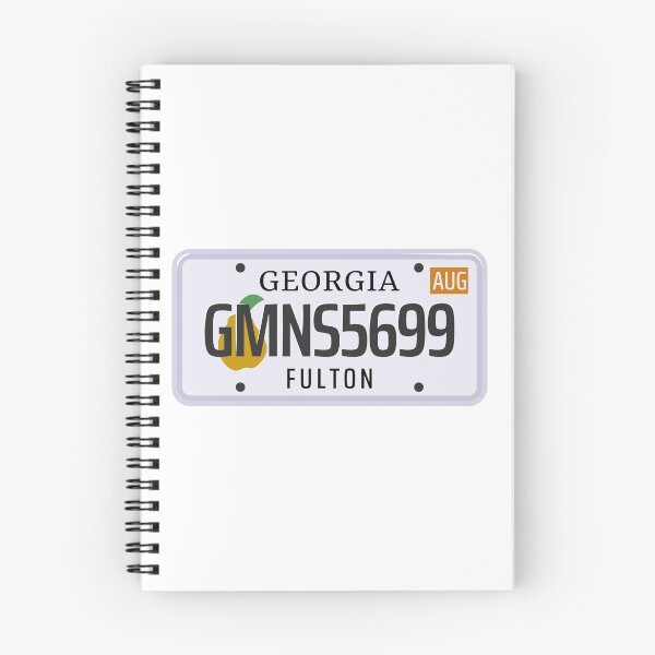 Item preview, Georgia License Plate designed and sold by Novel Gifts.