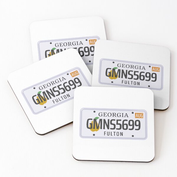 Item preview, Georgia License Plate designed and sold by Novel Gifts.
