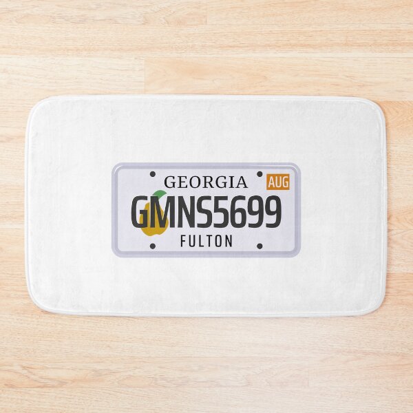 Item preview, Georgia License Plate designed and sold by Novel Gifts.