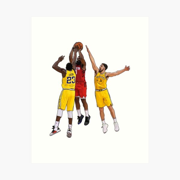 Artikel-Vorschau von James Harden von den Houston Rockets gewinnt das Golden State Game, designt und verkauft von ActualFactual.