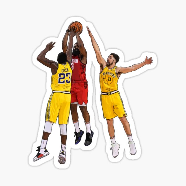 JAMES HARDEN JERSEY - HOUSTON ROCKETS Sticker for Sale by