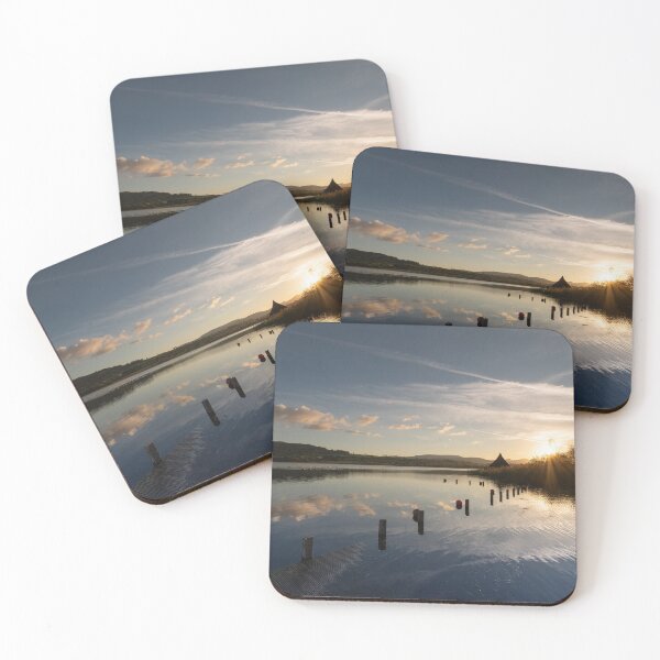 Item preview, Llangors Lake, Brecon Beacons at Sunrise designed and sold by MargaretClavell.