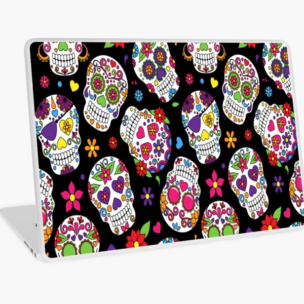 Item preview, Calavera Day of the Dead Skull | Day of the Dead (Día de Muertos) Skull Pattern and Colorful Flowers designed and sold by JOKERX94.