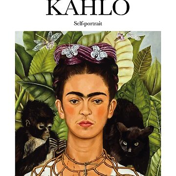 Kahlo - Self portrait Poster for Sale by Artilyshop1