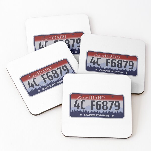 Item preview, Idaho License Plate designed and sold by Novel Gifts.
