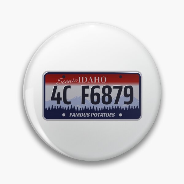 Item preview, Idaho License Plate designed and sold by Novel Gifts.