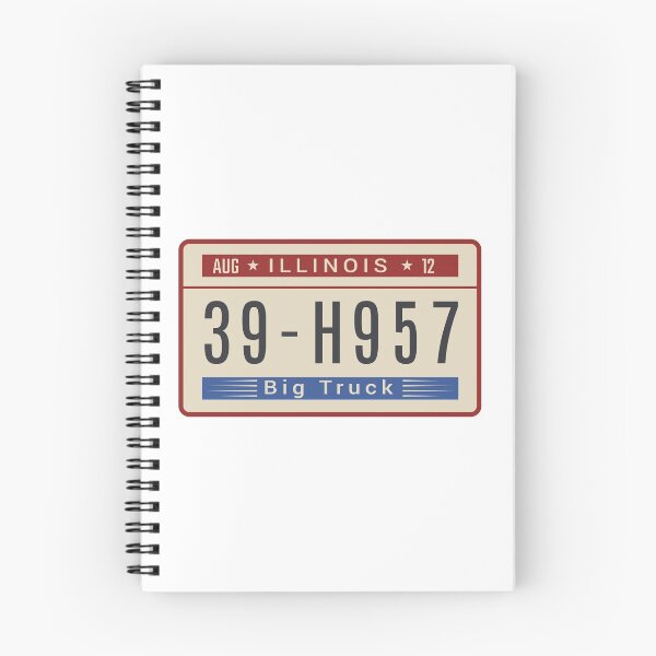 Item preview, Illinois License Plate designed and sold by Novel Gifts.