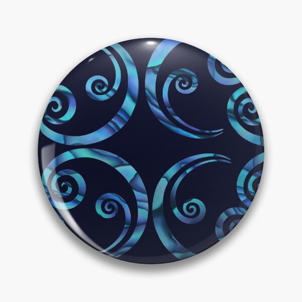 Item preview, Paua koru line designed and sold by Mayakiwi.