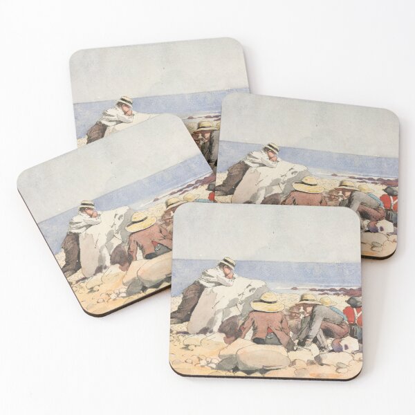 Item preview, A Clam Bake by Winslow Homer designed and sold by Vintage Wall Art.
