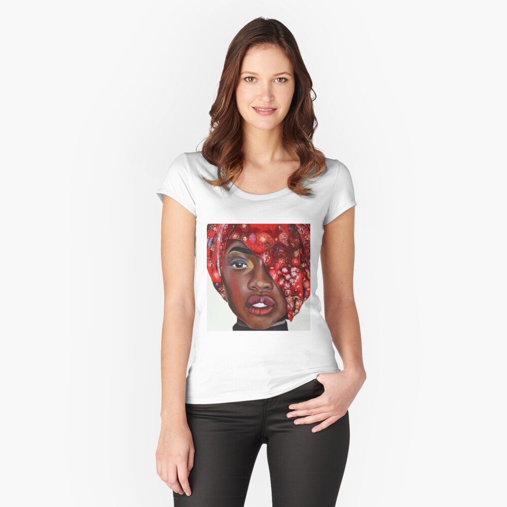 Item preview, Fitted Scoop T-Shirt designed and sold by mikelahl.