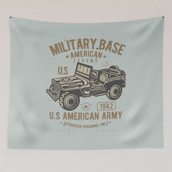 Item preview, American legend military base - Awesome army car lover Gift designed and sold by Teenation9.