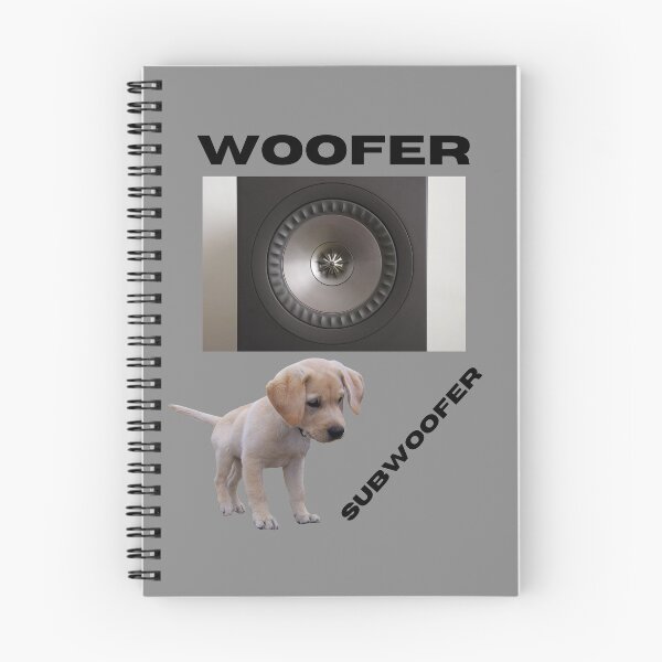 Item preview, Woofer and Subwoofer - cute puppy design designed and sold by DerekJSmith.