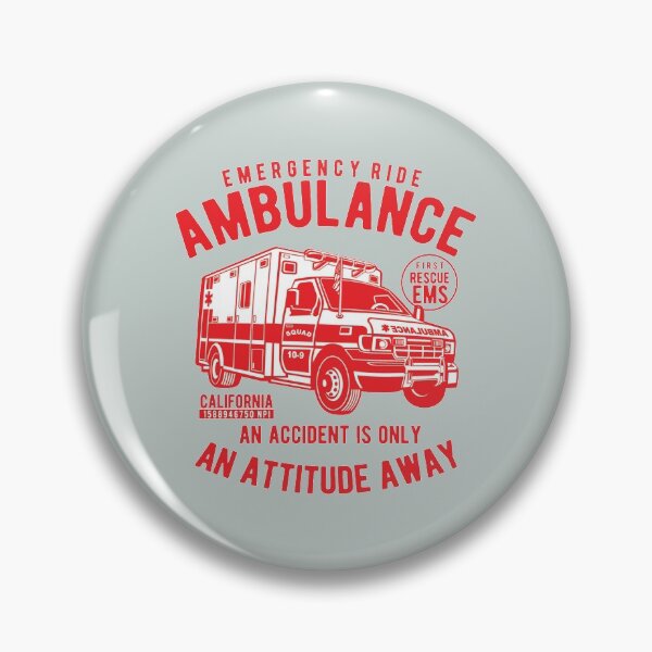Item preview, Emergency ride ambulance - Awesome paramedic Gift designed and sold by Teenation9.