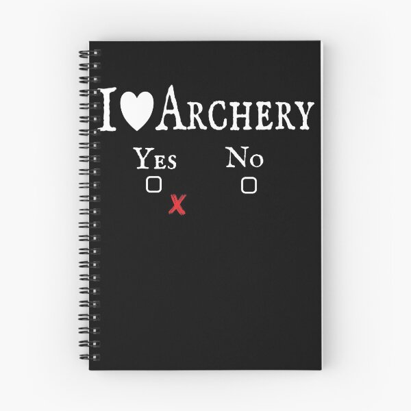 Item preview, I Love Archery, yes/no - funny archer, Archer Bow, Vintage Retro Distressed Design designed and sold by Provio.