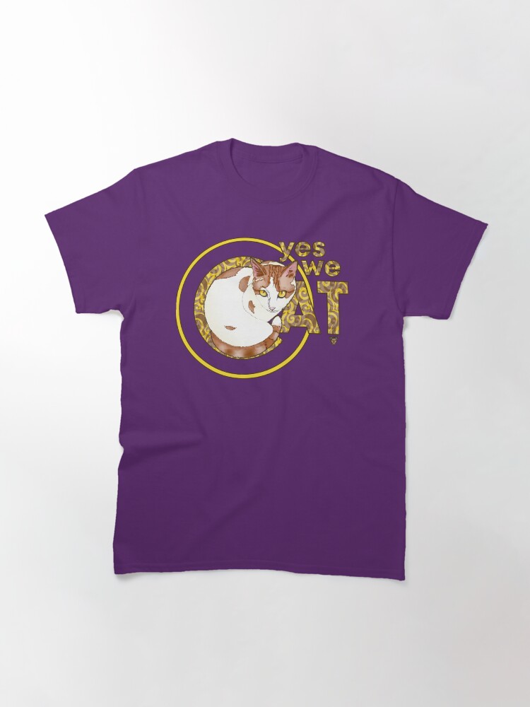 Vista alternativa de Camiseta clásica Yes We Cat 01