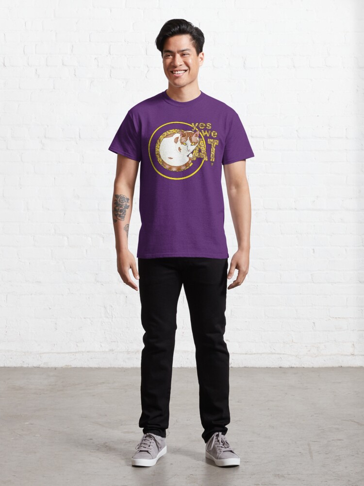 Vista alternativa de Camiseta clásica Yes We Cat 01