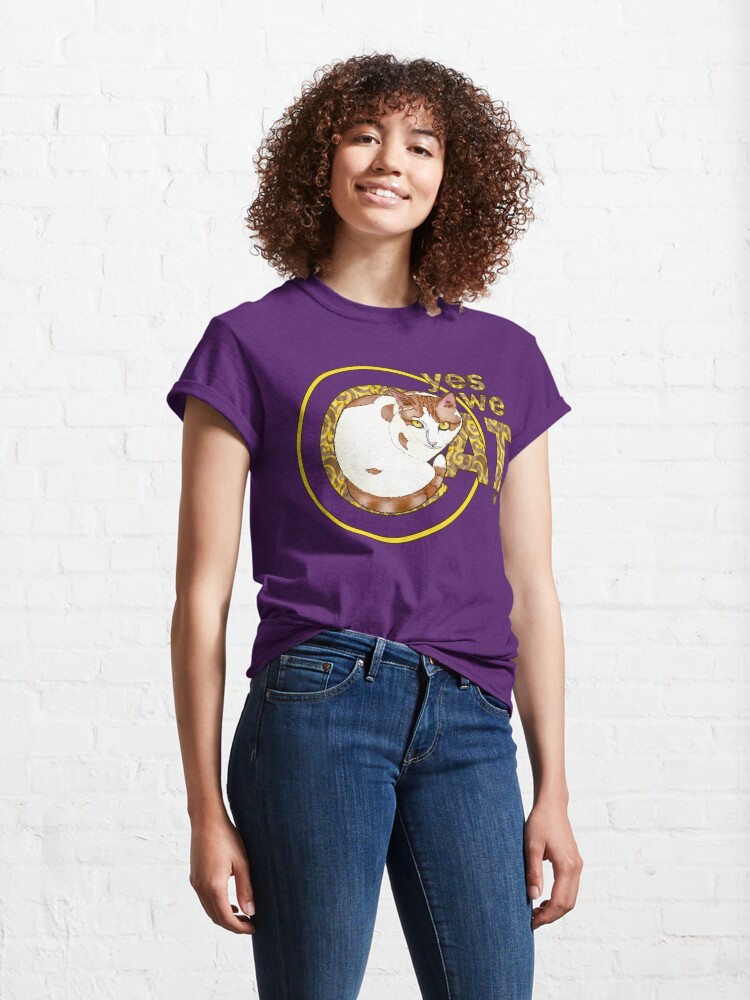 Vista alternativa de Camiseta clásica Yes We Cat 01