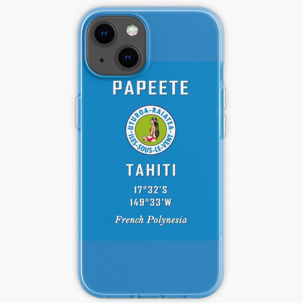 Bora Bora Tahiti Papeete Moorea Polynésie Pacifique Surf France Coque souple iPhone