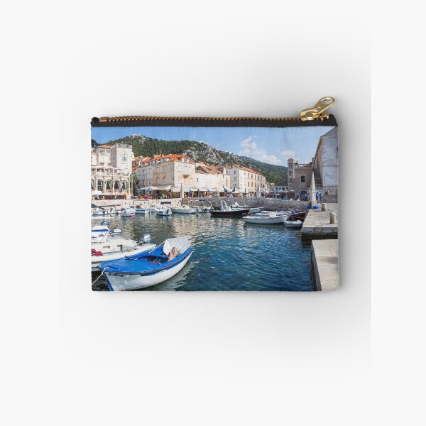 Item preview, Boats in Hvar Town harbour designed and sold by wellsie82.