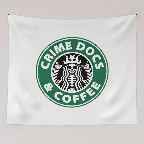 Item preview, Crime Docs and Coffee designed and sold by CrystalCrush.