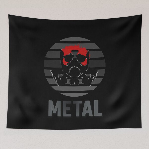 Item preview, Metal Skull Sunset (Thrash, Death, Black, Power, Death, Rap Metal) designed and sold by sherwinc.