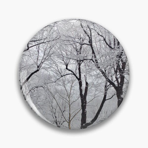 Item preview, Winter Park Scene, Snow Covered Trees designed and sold by MonocleSkully.