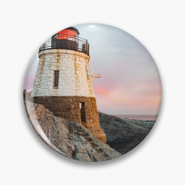 Item preview, Castle Hill Lighthouse Seascape Sunset designed and sold by Joshua McDonough.