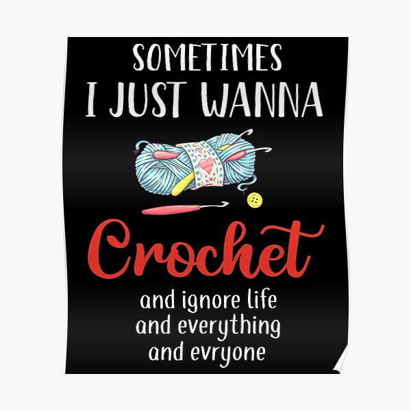 I love crochet Crochet and heartbeat Live to crochet I love yarn Crochet is life