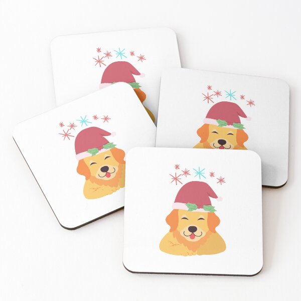 Item preview, Golden Christmas Dog designed and sold by AnnaAndVibes.