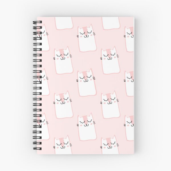 Item preview, Cute Pink Cat Pattern designed and sold by worldtrend.