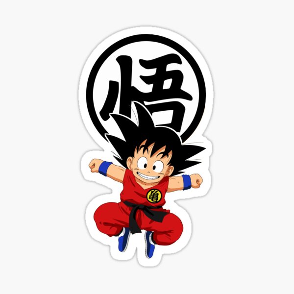 Pegatinas Little Goku Redbubble