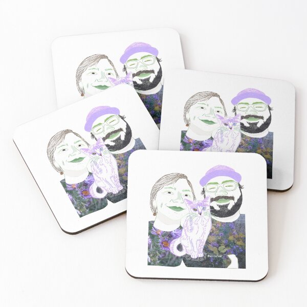 Item preview, Purple and Green Free Spirits designed and sold by buzzcutart.