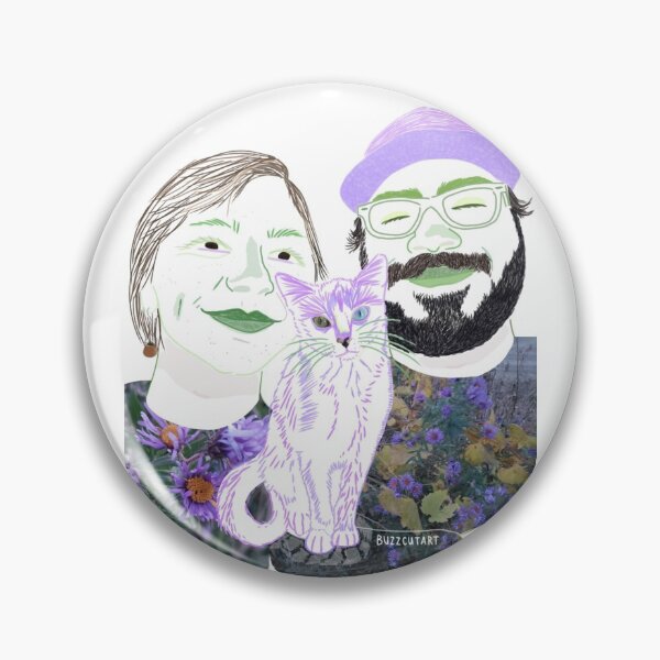 Item preview, Purple and Green Free Spirits designed and sold by buzzcutart.