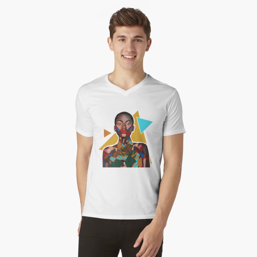 Item preview, V-Neck T-Shirt designed and sold by mikelahl.