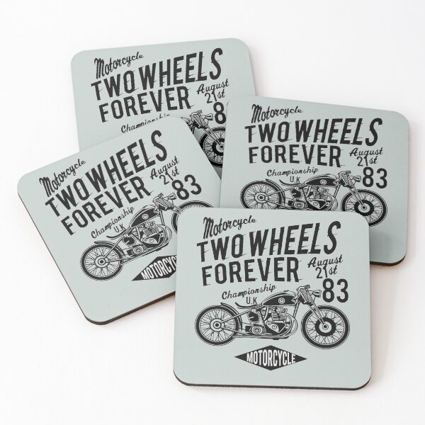 Item preview, Motorcycle two wheels forever - Awesome motorcycler Gift designed and sold by Teenation9.