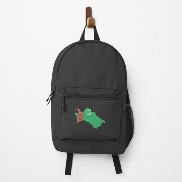 Item preview, Turkmenistan Flag Map with regions designed and sold by Alo.