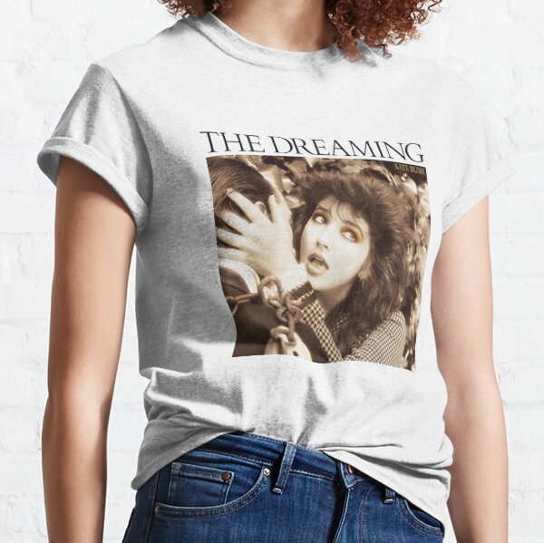 Kate Bush Super Vintage Style Dreaming Hounds Love Kick Inside Retro Super CooL Unisex & Ladies Classic T-Shirt