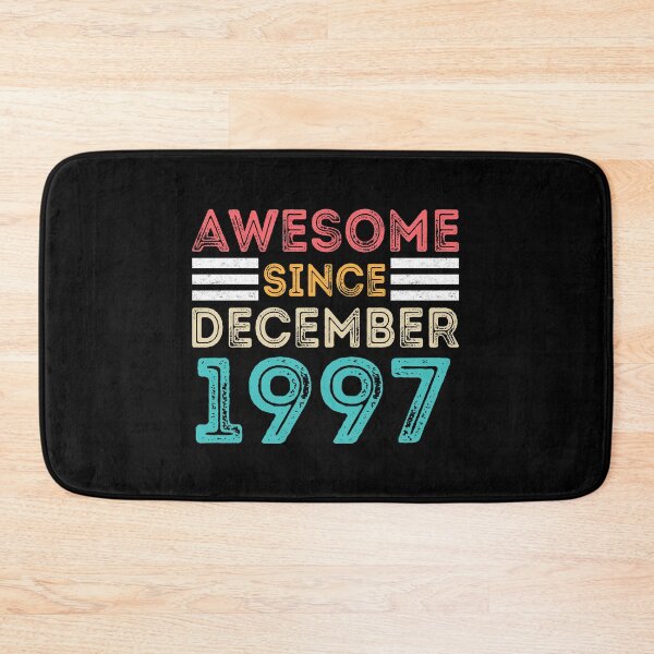 Item preview, Retro Vintage Birthday Gift - Awesome Since December 1997 designed and sold by meedTee.
