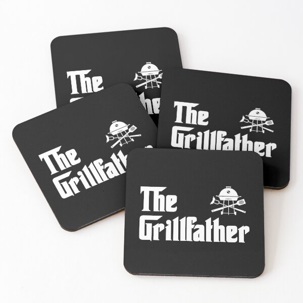Item preview, The Grillfather BBQ Funny Barbecue Grill  designed and sold by Vanover Designs.