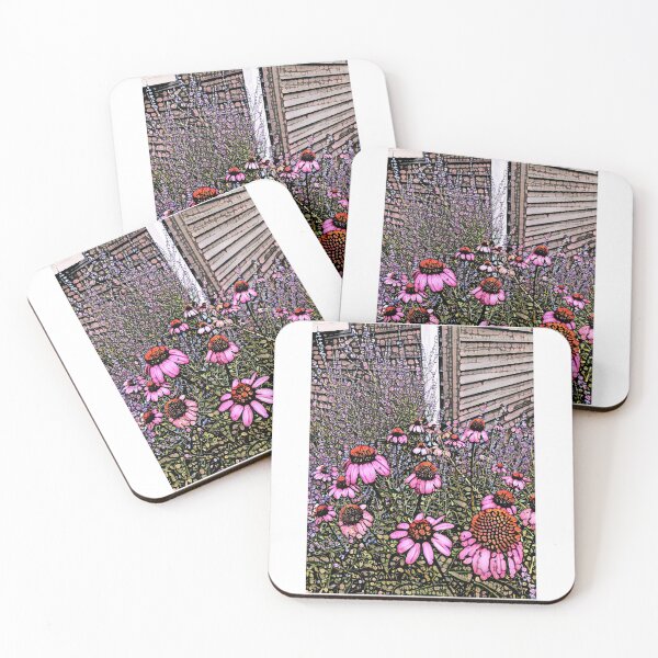 Item preview, Flowers by the House designed and sold by Figglywig Art Studios.