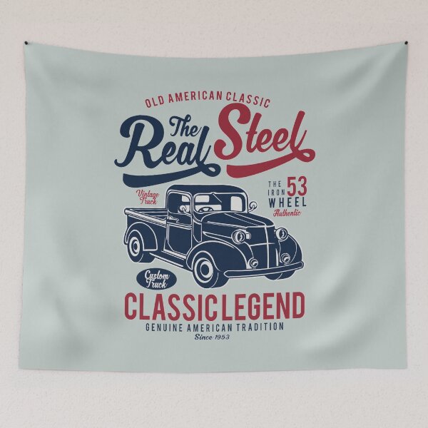 Item preview, The real steel classic legend - Awesome vintage car lover Gift designed and sold by Teenation9.