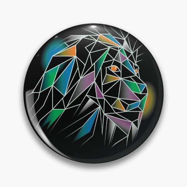 Item preview, polygonal lion designed and sold by piercek26.