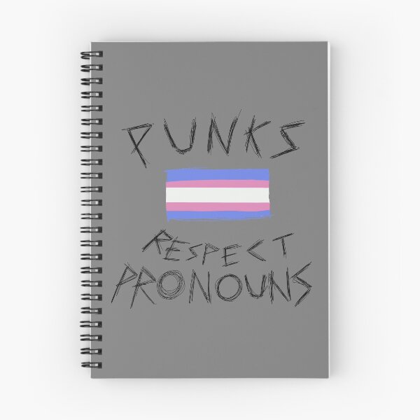 Item preview, Punks respect pronouns designed and sold by annoyingarts.