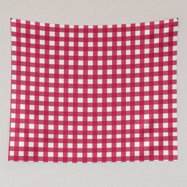 Item preview, Red Gingham Print designed and sold by ec0naway.