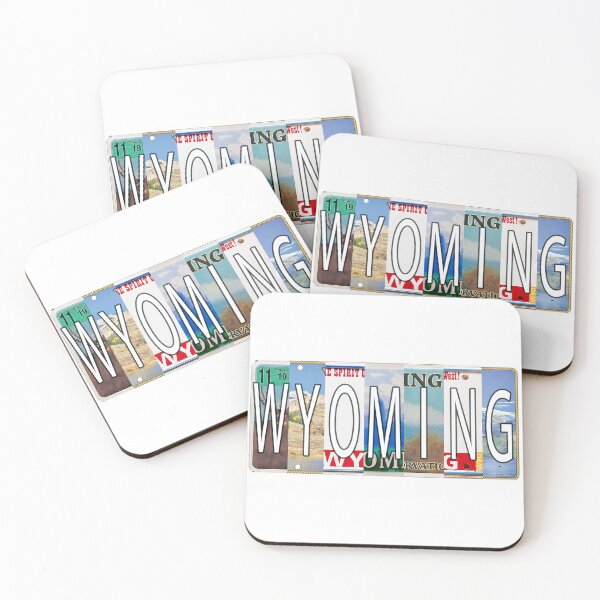 Item preview, Wyoming License Plates designed and sold by stermitkermit.